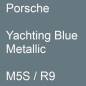 Preview: Porsche, Yachting Blue Metallic, M5S / R9.
